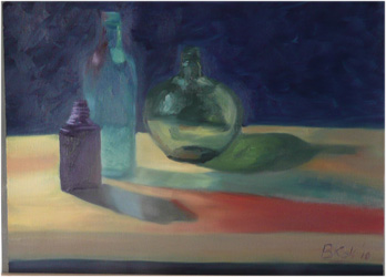 Alla Prima Still life painting, painted with Oils by Bart