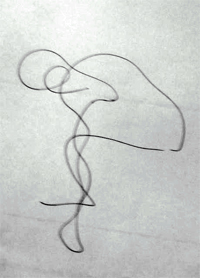 19-11-2009, Gesture/ gebaar tekenen, cursus natuurlijk en experimenteel tekenen door Ruben Schwartz.