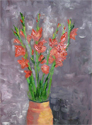 
Olieverf, Bloemstilleven, Gladiolen, Zomercursus (schildercursus) Crea 'De Kleurenrevolutie'/ Oilpaint, Flower stil life, Gladiolus, Summercours (paintingcourse)Crea 'The Colour Revolution'
