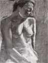 
Houtskool, Model studie in licht/ donker, Zomercursus (schildercursus) Crea 'De Kleurenrevolutie'/ Charcoal, Figure study in chiaroscuro, Summercours (paintingcourse)Crea 'The Colour Revolution'
