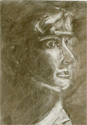 
Houtskool licht/donker studie portret, Zomercursus (schildercursus) Crea 'De Kleurenrevolutie'/ Charcoal chiaroscuro study portrait, Summercours (paintingcourse)Crea 'The Colour Revolution'
