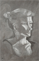 
Houtskool licht/donker studie portret, Zomercursus (schildercursus) Crea 'De Kleurenrevolutie'/ Charcoal chiaroscuro study portrait, Summercours (paintingcourse)Crea 'The Colour Revolution'
